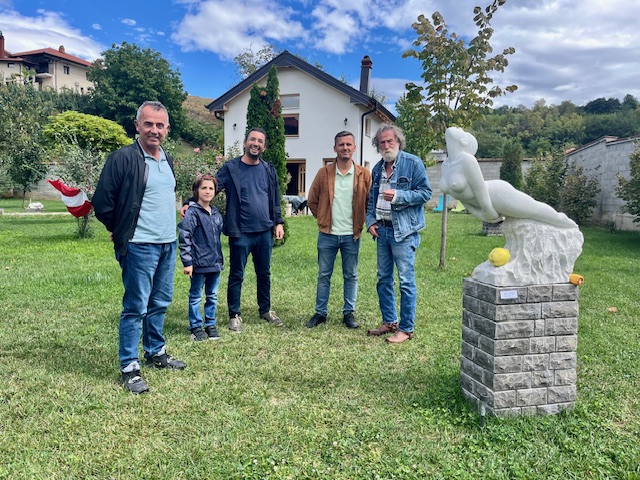 Opening of Destan Gashis sculpturegarden in Kosovo, 2024
